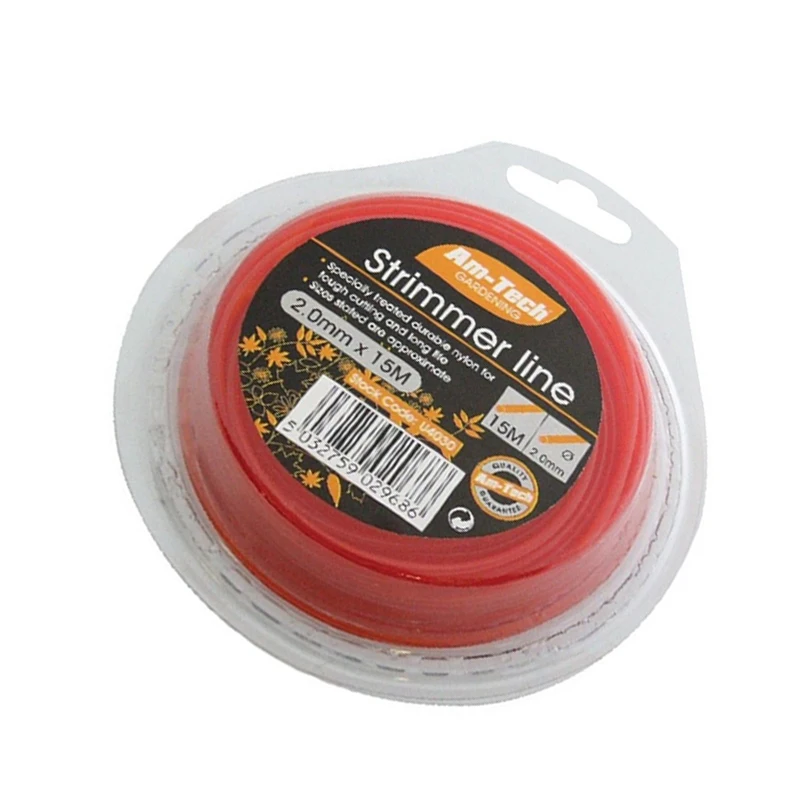 

15m*2mm ​Strimmer Line Nylon String Trimmer Spool Wire Part Spare Repair
