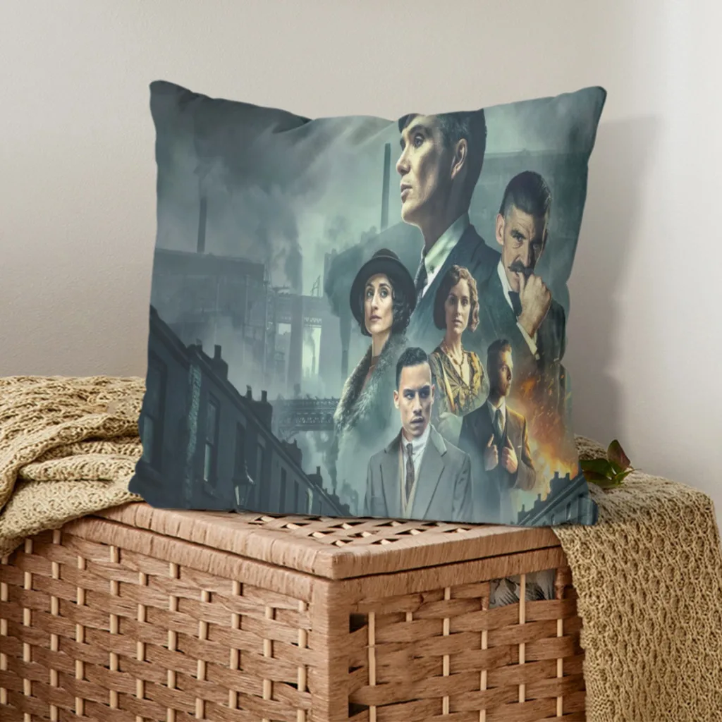P-Peaky B-Blinders Pillow Cushion Case Dakimakura Cover Decorative Sleeping 45x45cm