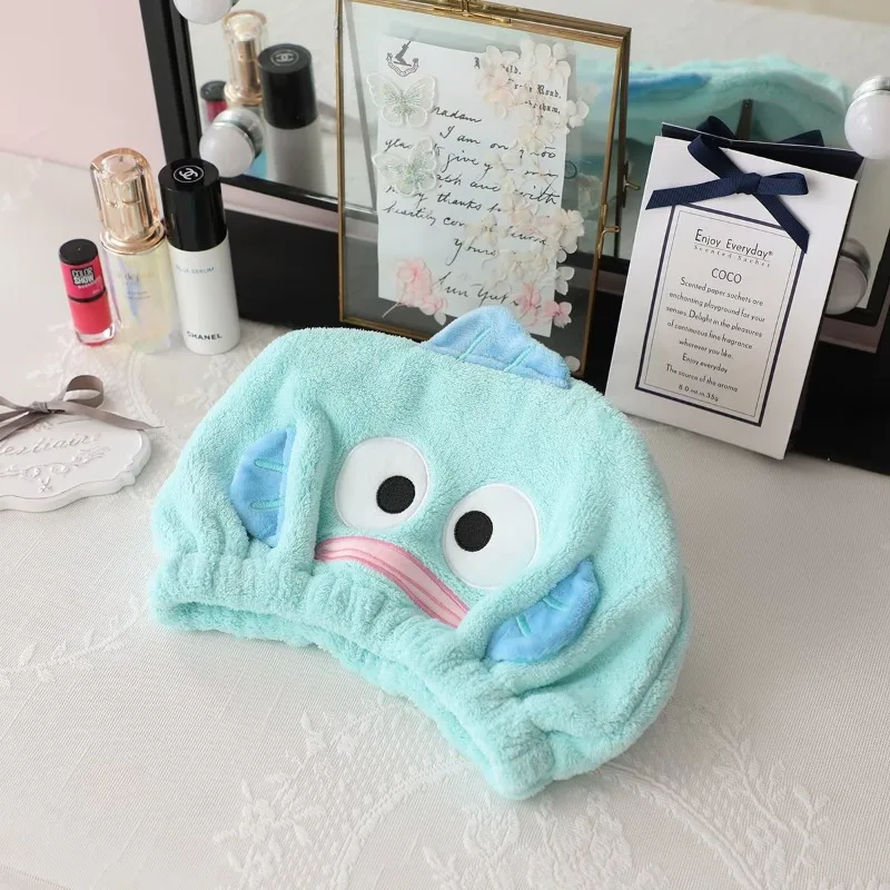Sanrio Cinnamoroll мультяшная утолщающая впитывающая шапочка для сушки волос Kuromi