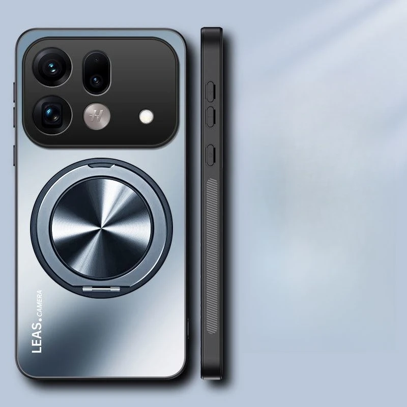 Чехол для OPPO Find X9s Pro Luxury Matte 360 °   Вращающийся магнитный держатель с матовым акриловым покрытием для Oppo Find X9S Pro, ударопрочный чехол (art.: 3920d9bdc8fca) - 3920d9bdc8fca