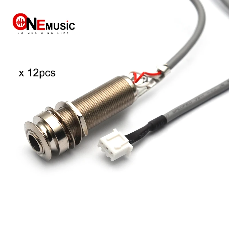 12 шт. концевые штекеры для акустической гитары | Спорт и развлечения