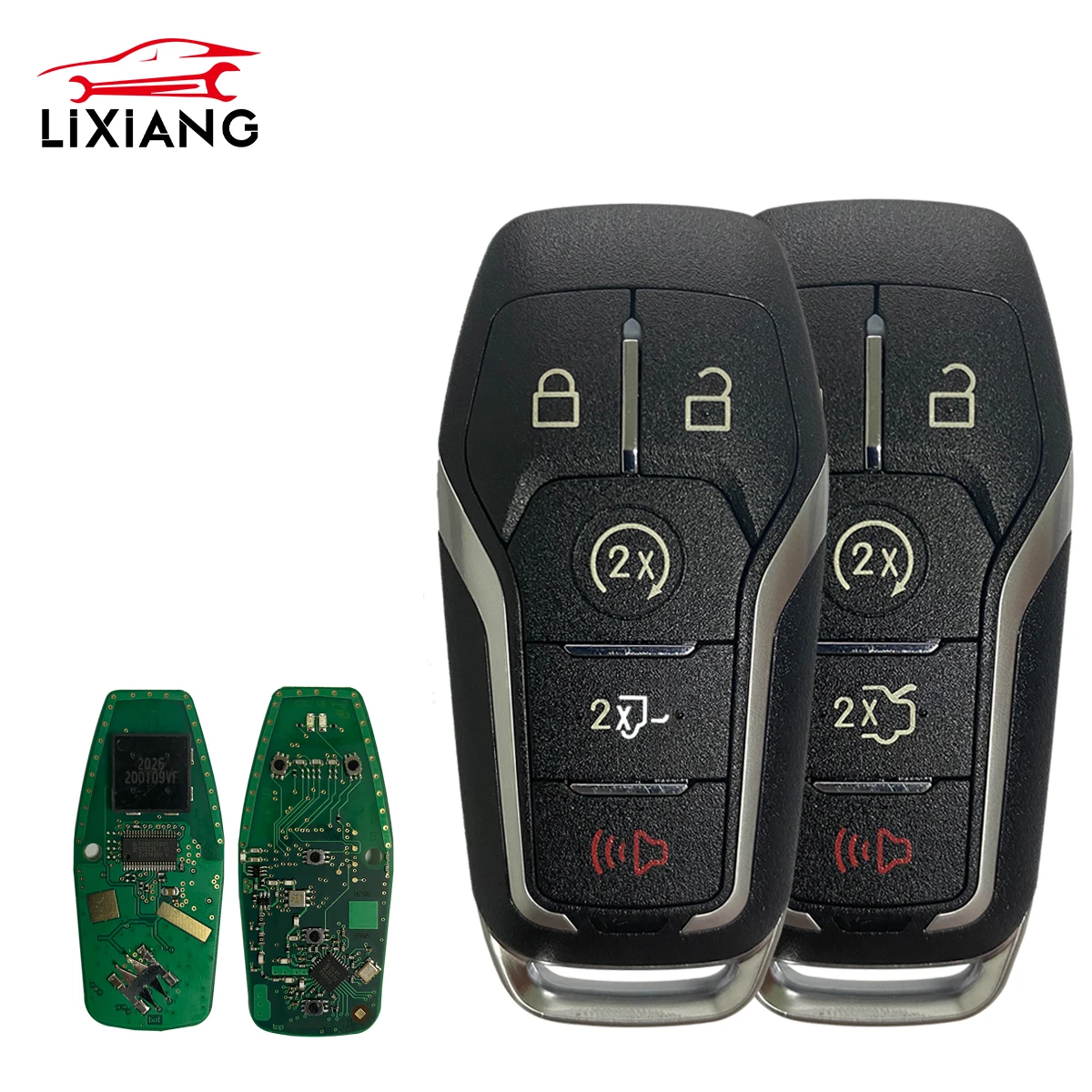 LIXIANG Φ дистанционный смарт-ключ для автомобиля Ford Fusion Explorer Edge Mustang 2017 2018 без ключа