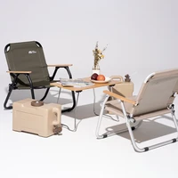 luxury ultralight camping chair aluminium beach chair foldable garden furniture travel outdoor sillas plegables camp items