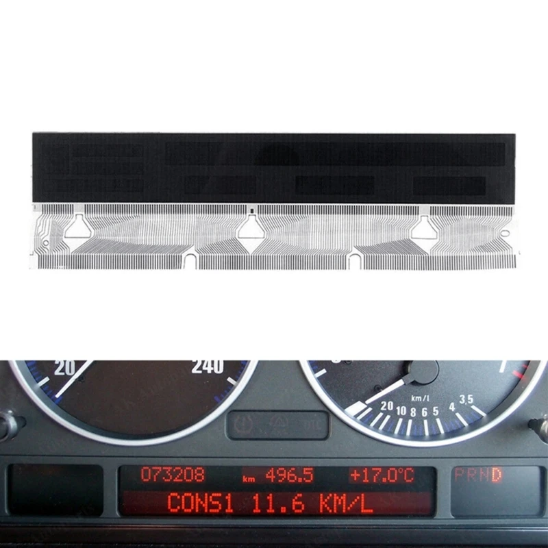 

Compact Speedometer LCD Display Screen Instrument Cluster Repair Tool Quality Material Made for E39 E53 X5 Durable- 40GF