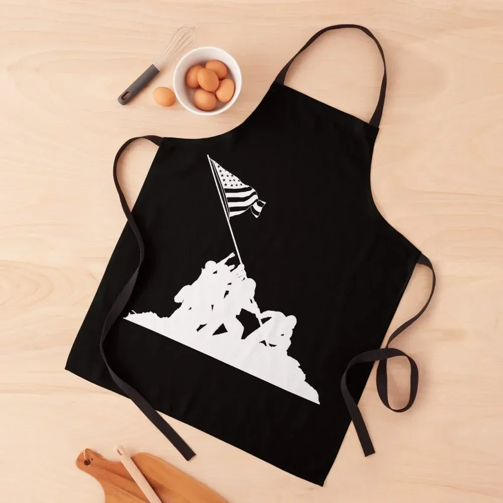 Light Iwo Jima Фартук парикмахерский мужской Кухня Для мужчин с карманами