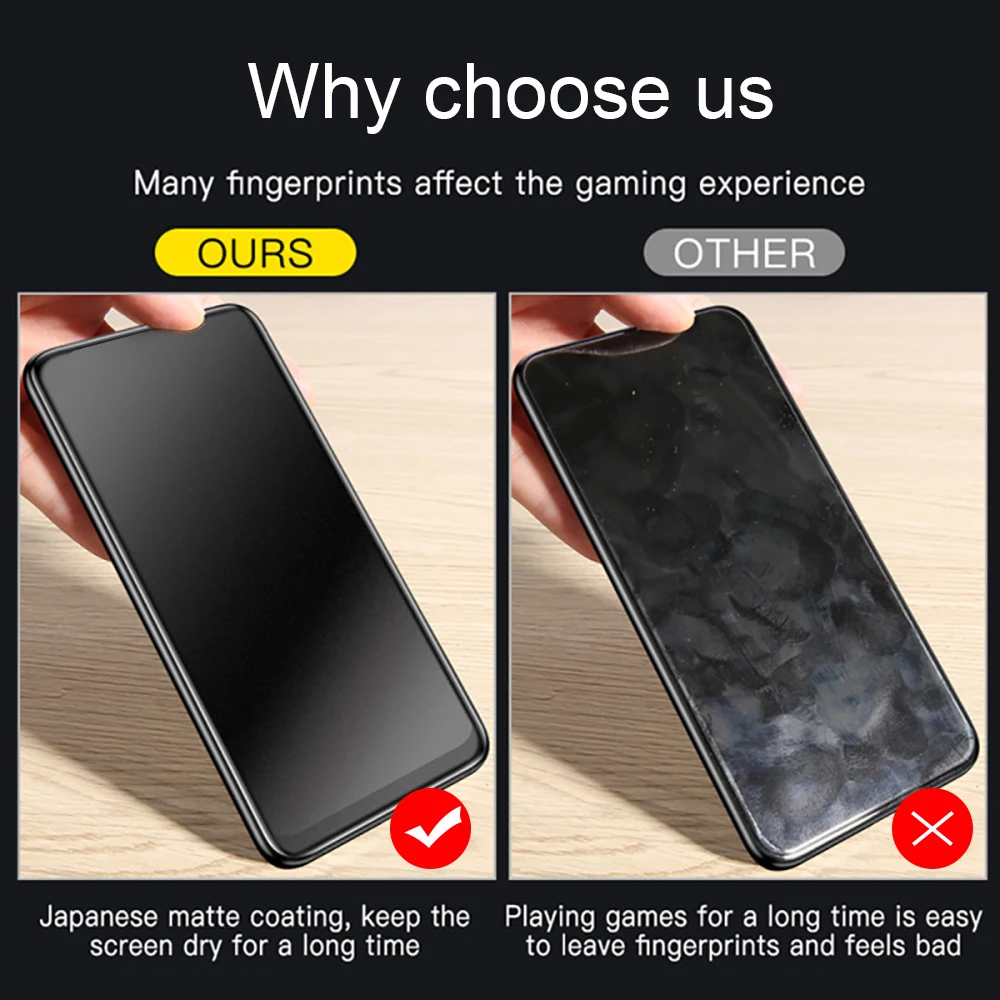 Матовое Защитное стекло для Xiaomi Mi 11T Pro 11 Lite 10T пленка экрана Redmi 9 10 9T 9A 9C NFC Poco X3 M4 F3 M3
