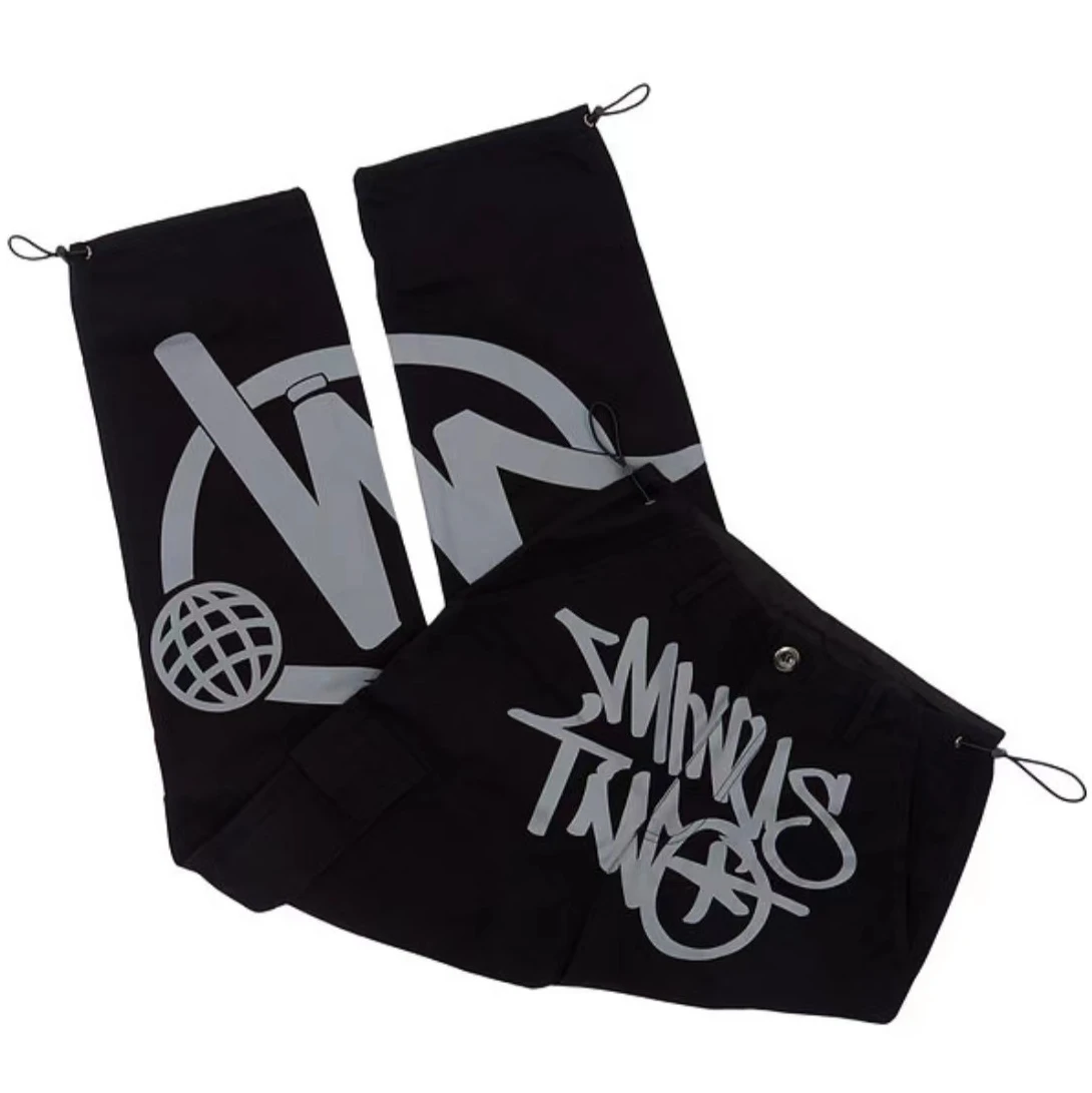 

Streetwear Pockets cargo pants High Waist Straight Joggers men and Women Baggy Pants New Vintage Harajuku Y2k Women Fashion