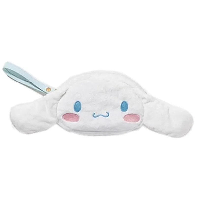 

New Cute White Dog Girls Children Plush Stuffed Make up Bag Cosmetic Bags For Women