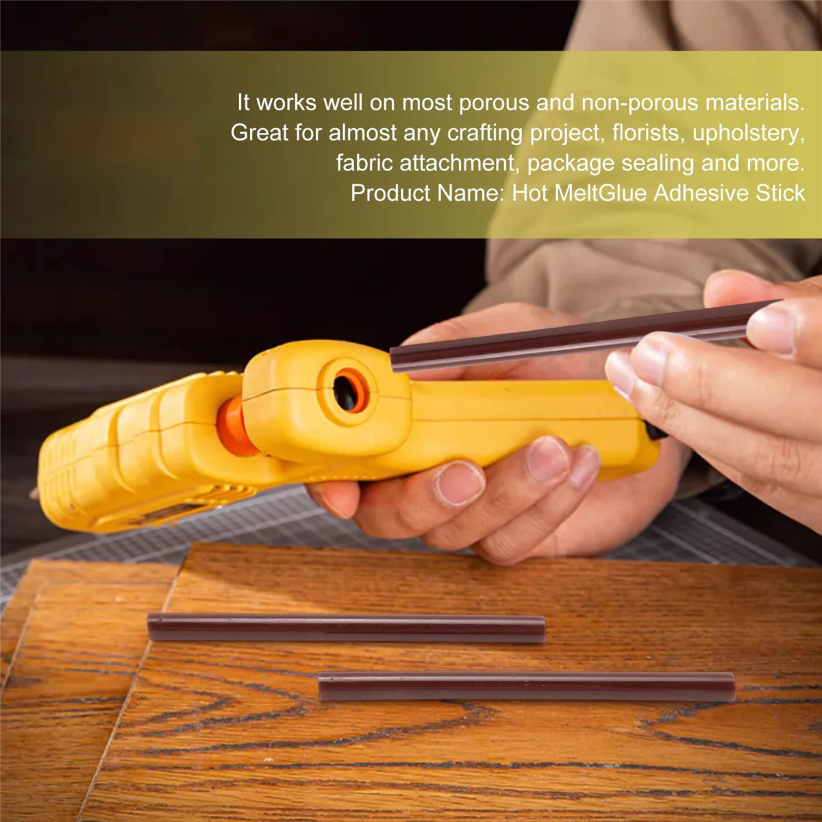 10 шт. 100 мм x 7 клейкие стержни термоплавкого клея для термоклеевого пистолета