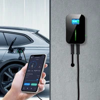 wifi app electric car charger station ev wallbox 11kw