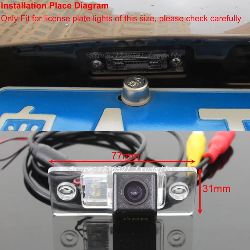 Беспроводная парковочная камера для Volkswagen Jetta Bora A5 GLi Sagitar Vento Golf 4 IV 5 V Plus