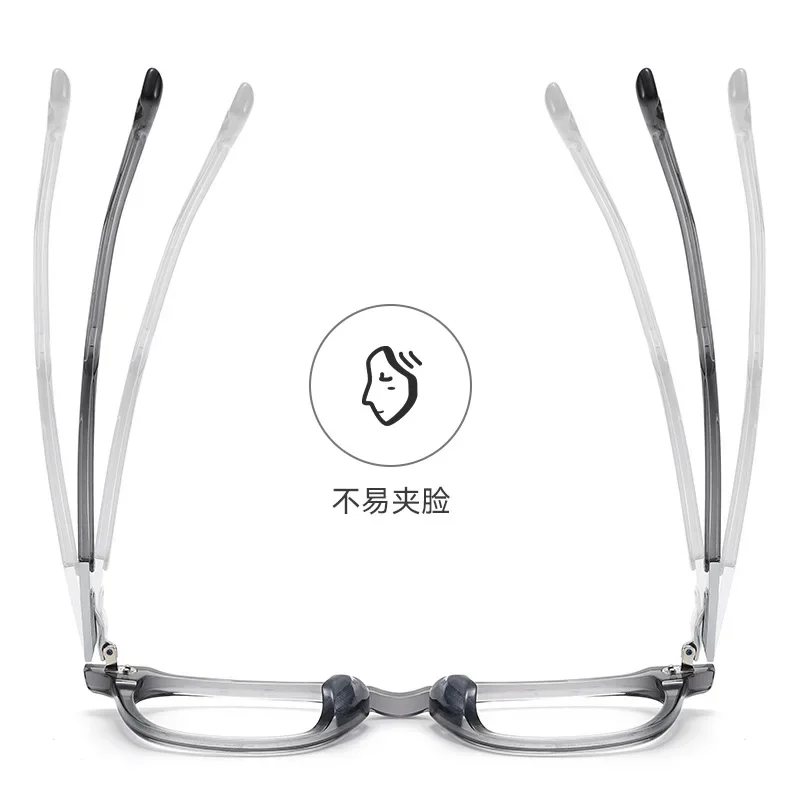 Квадратные бифокальные фотохромные оптические очки мужские ацетатные для врача