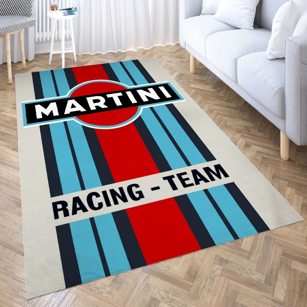 

MARTINI RACING poster Carpet Living Room Large Area Rugs Bedroom Carpet Modern Home Living Room Decoration Floor Lounge Rug