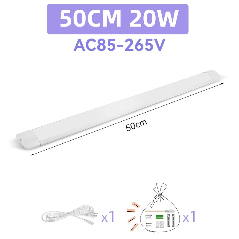 

Светодиодные лампы высокой яркости 90 / 120cm Линейные лампы 220v Светильные лампы для спальни Кухонный шкаф Светильные лампы