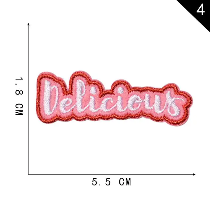 10 шт. нашивки с вышивкой Wow Cool Hello вышитая одежда шляпа сумка материал для ремонта