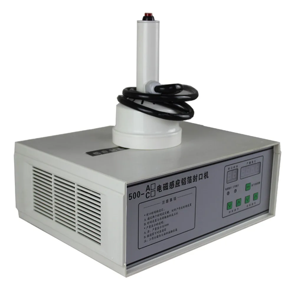 500 Электромагнитная индукция устройство для запечатывания пластиковых бутылок