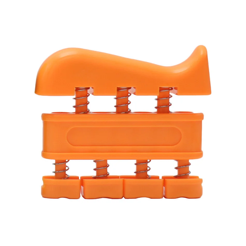 Тренажер для пальцев с рукояткой усилитель двусторонняя пружинная силовая