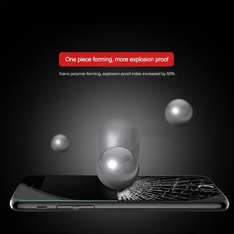100d anti burst protection glass for apple iphone 7 8 6 6s plus tempered screen protector iphone 5 5c 5s se 2016 2020 glass film free global shipping