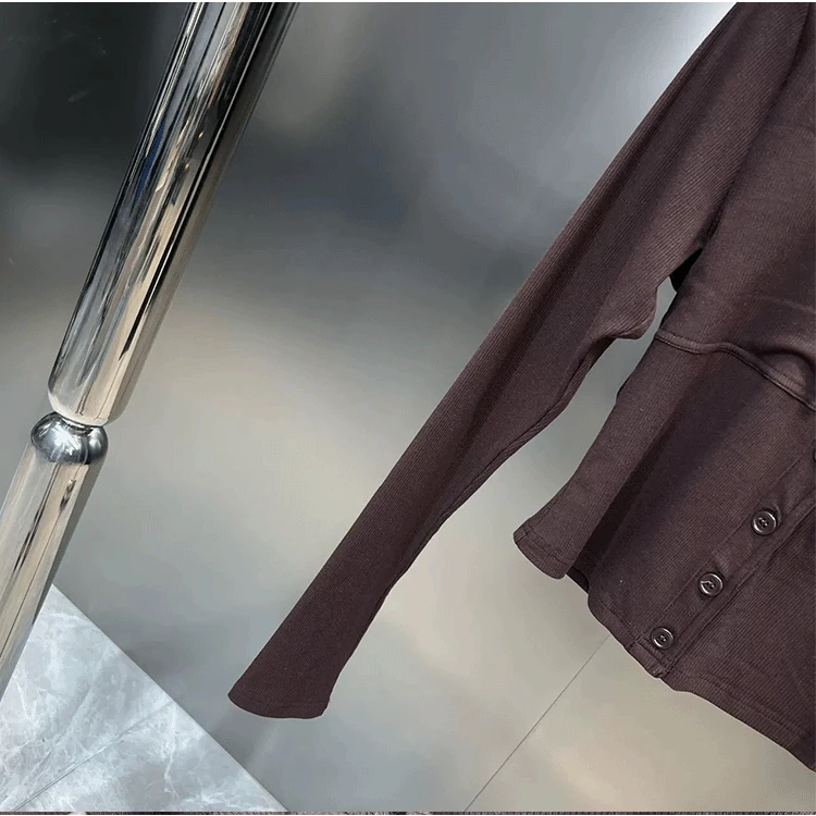 Gyaru Sle Сексуальная Лоскутная кружевная рубашка на бретельках с длинным рукавом