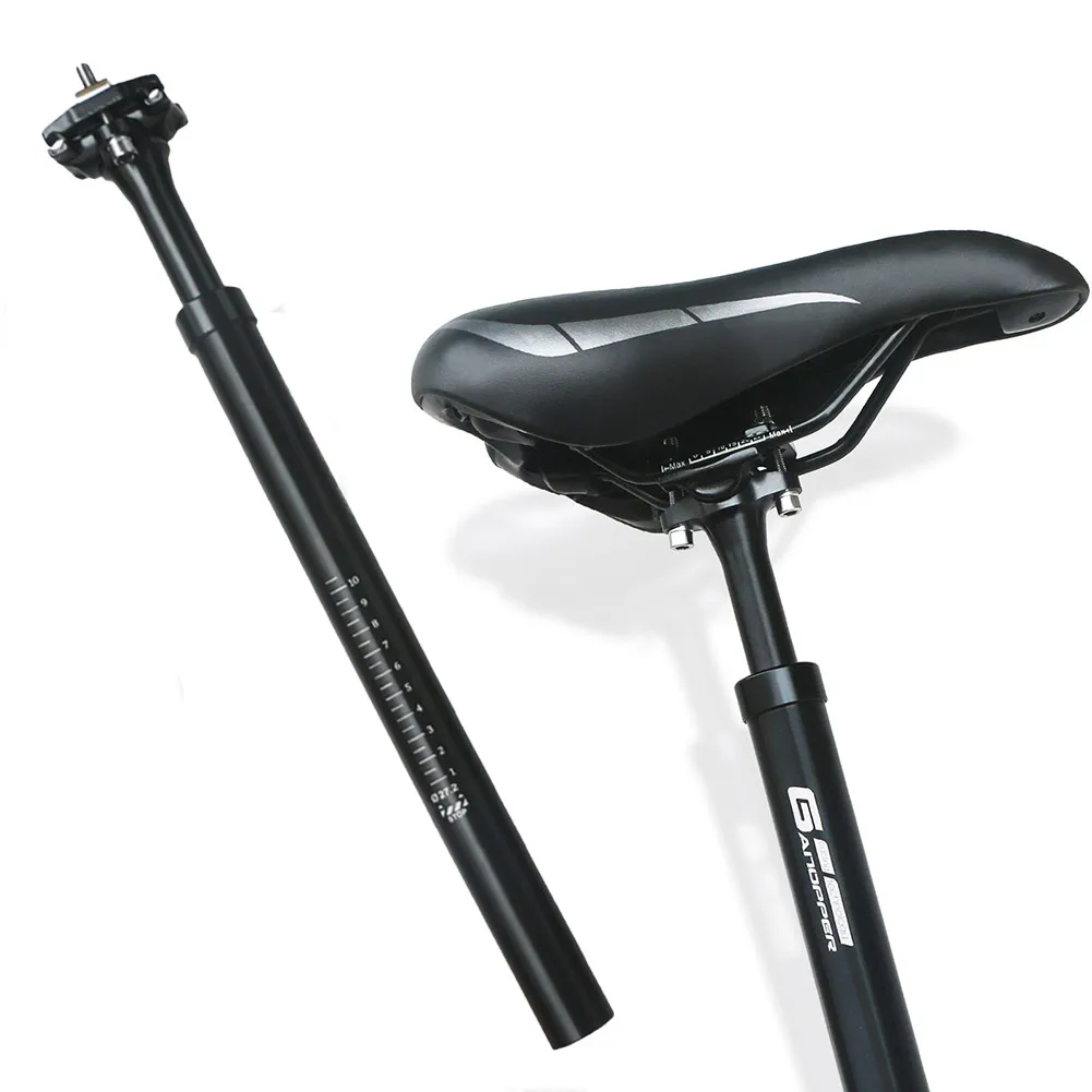 

Bicycle Shock Absorber Spring Seatpost 27.2/28.6/30.0/30.4/30.8/31.6/33.9x400MM Double Nail Shock Absorption Seat Tube Tool