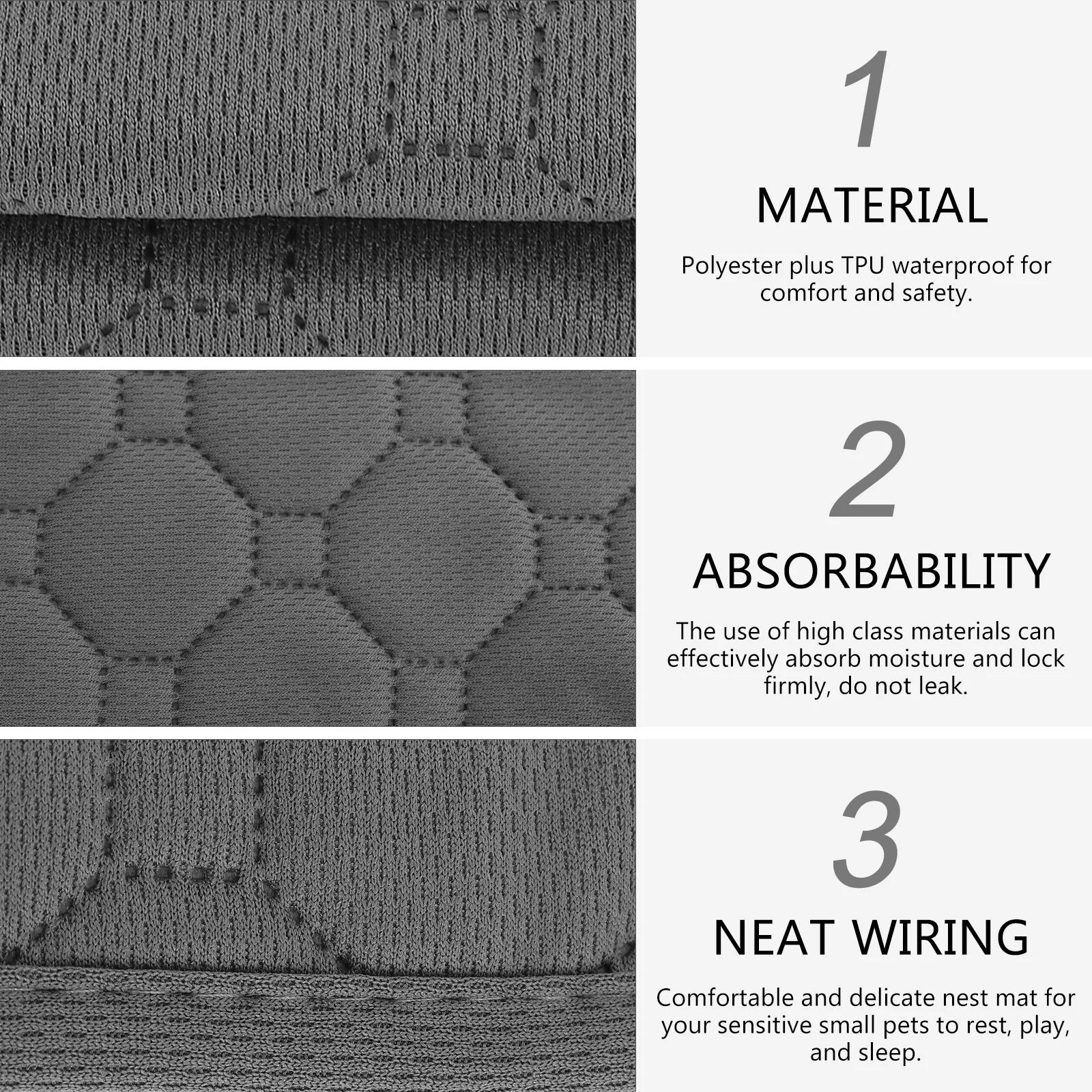 Коврик для хомяка портативный коврик гнезда спальный кролик собака ткань