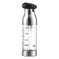 2 in 1 olive oil sprayer kitchen dosage vinegar dispenser seasoning mist bottle for bbq kitchen seasoning tools 100ml
