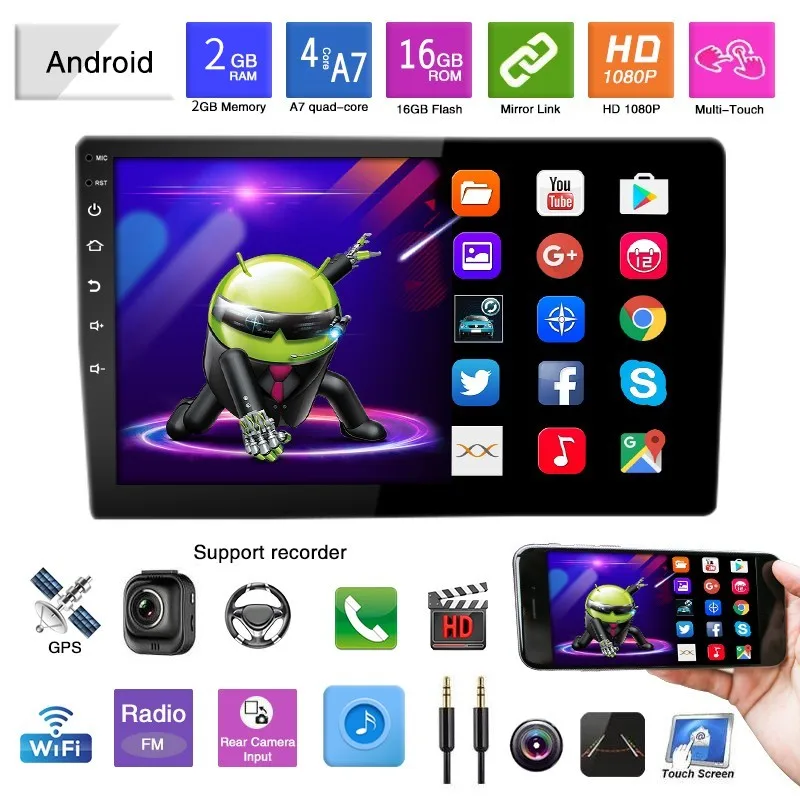 

New Auto Carplay Universal 2G 16G Car Radio 2 din Android 10.0 9" 10" For Volkswagen Nissan Hyundai Kia Toyota Multimedia Player