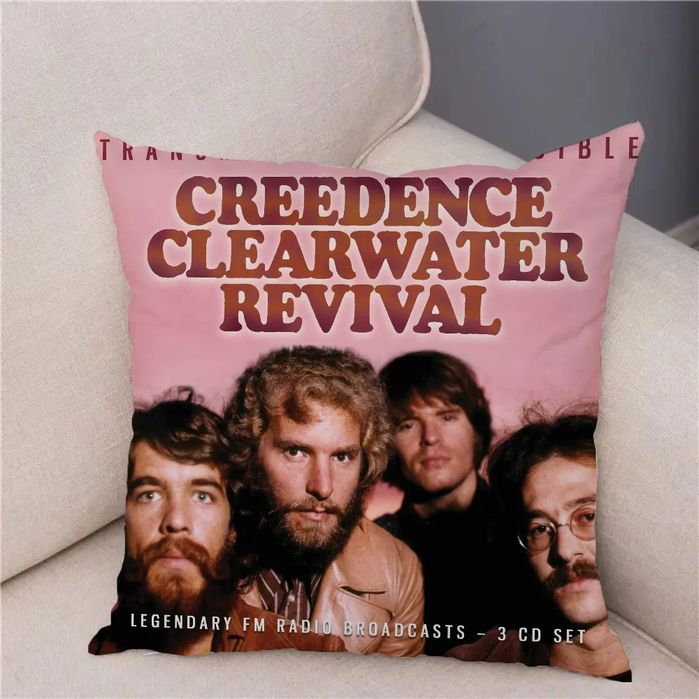 Детская наволочка 45x45 см Creedence Clearwater Reviva 40x40 диванные подушки для автомобиля