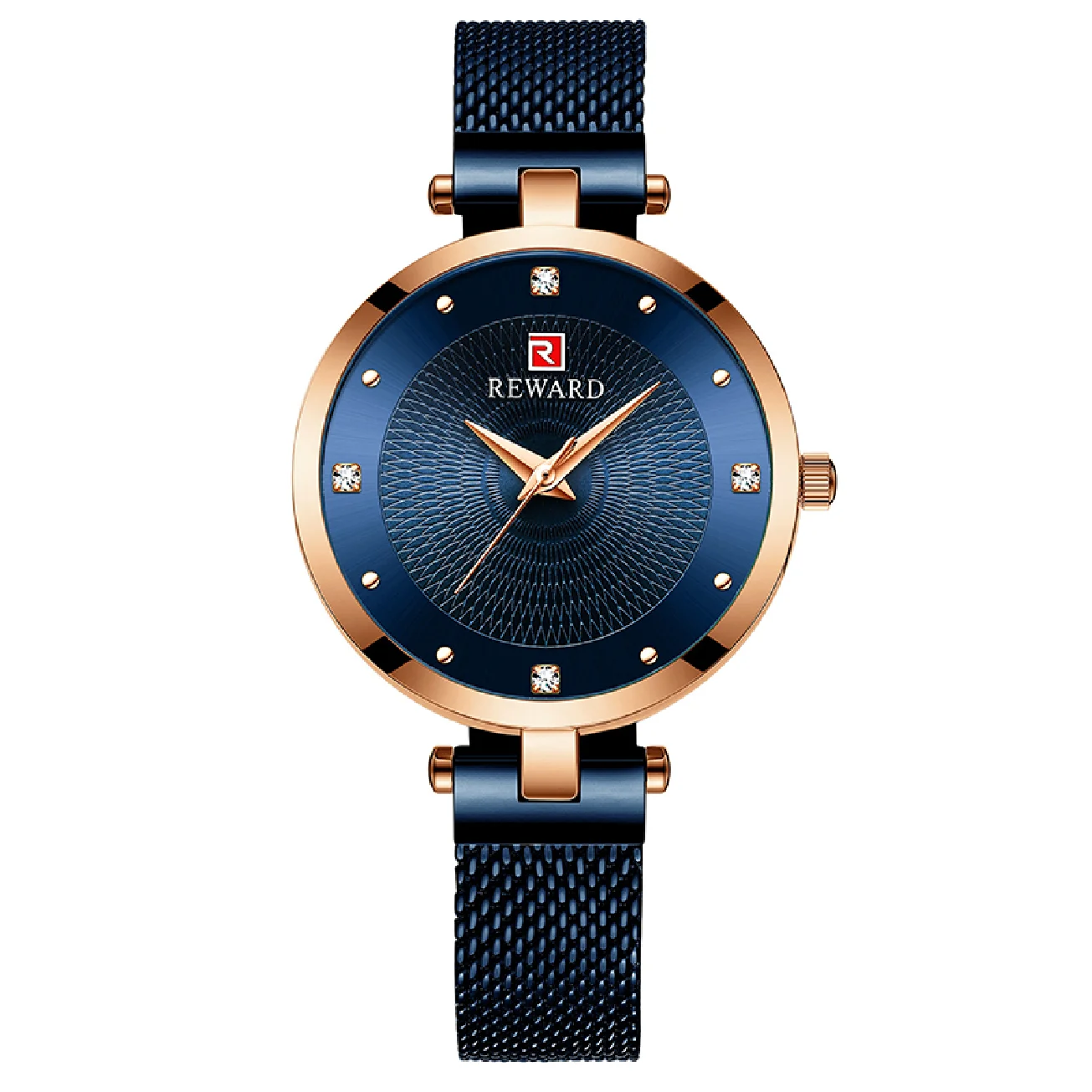 REWARD Luxury Women Watches Fashion Dress Quartz Watch Ladies Stainless Steel Waterproof Wrist Watch Lady Clock Relogio Feminino enlarge