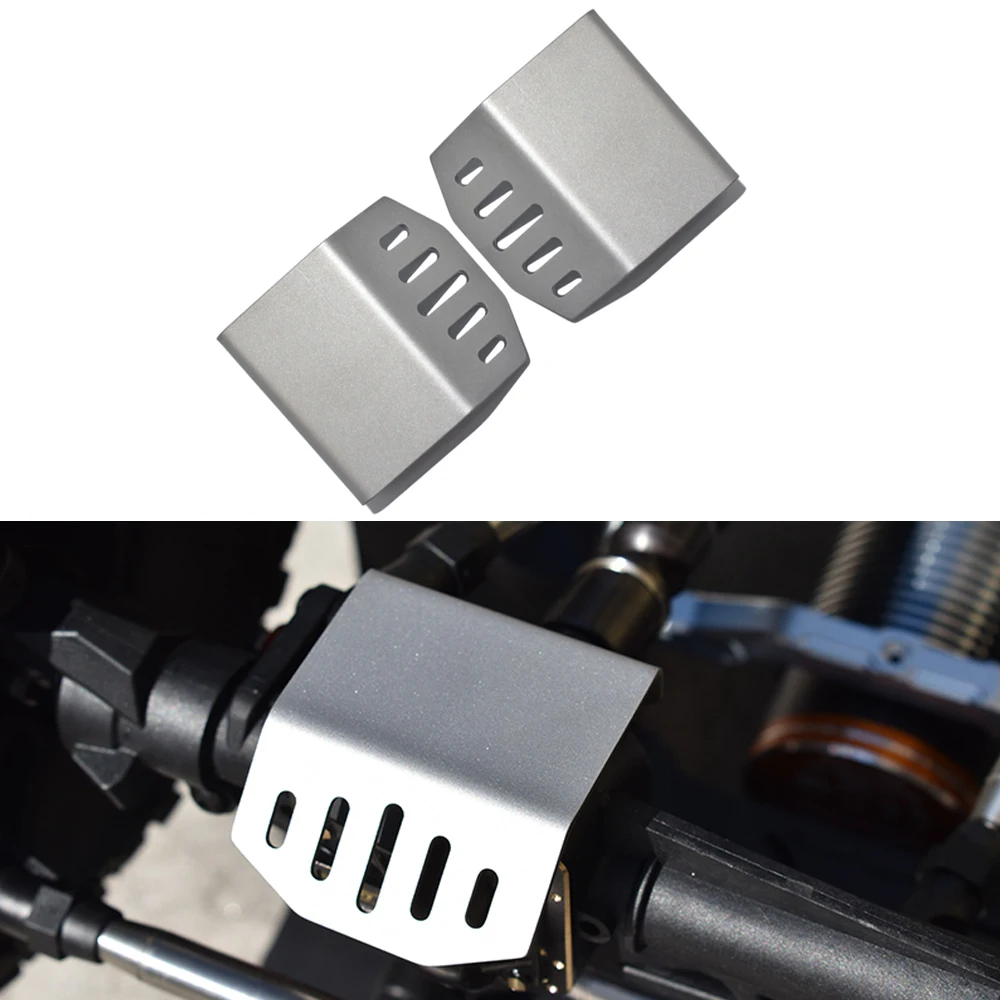 

GPM AXIAL 1/6 SCX6 JEEP JLU WRANG LER AXI05000T1 Нержавеющая сталь Передняя/задняя Универсальная коробка передач Нижняя Защитная Панель перегородка