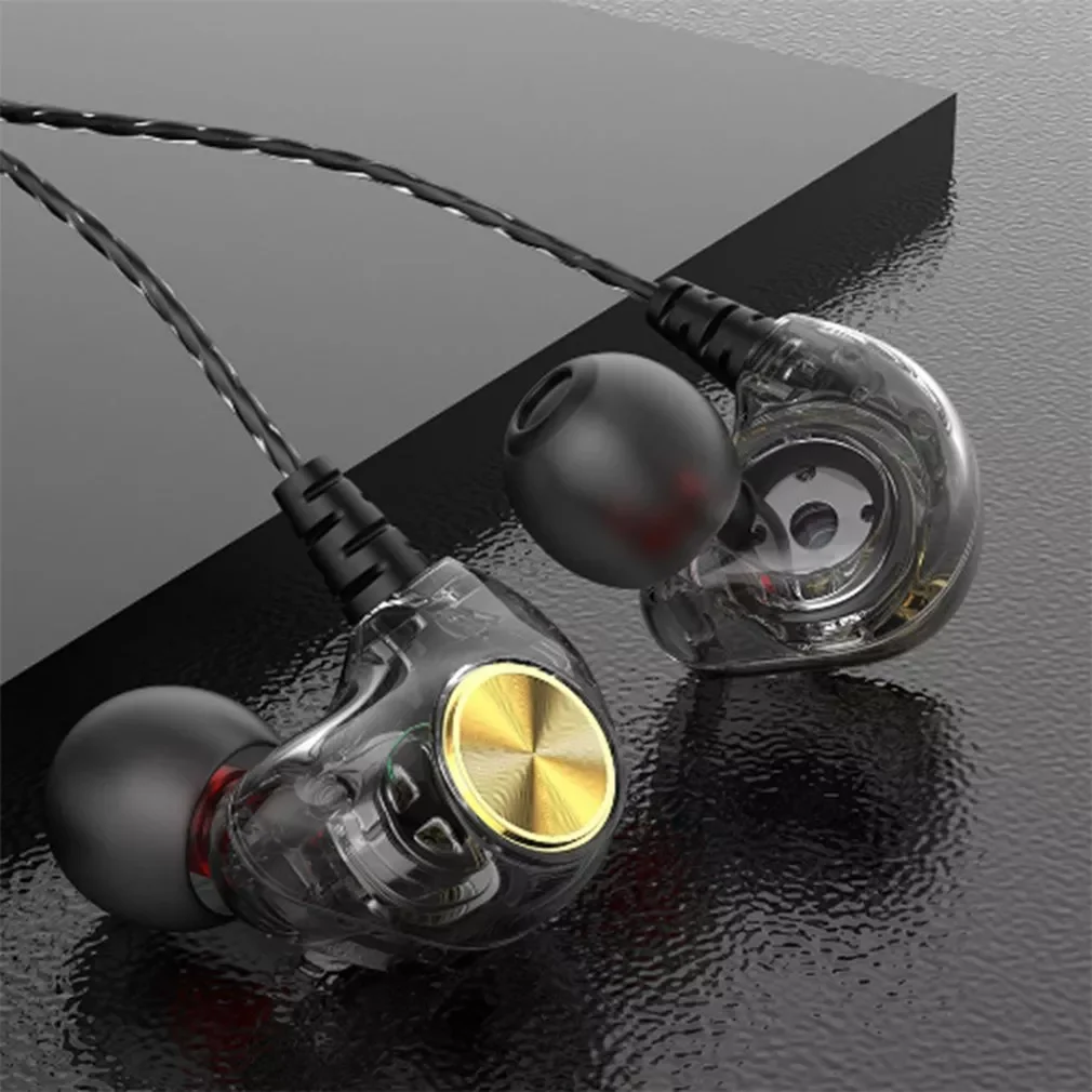 

K1 In Ear Music Earphone Android Mobile Phone Drive-by-Wire Headset Metal Heavy Bass Computer PC Headset in-Ear Sports Headset