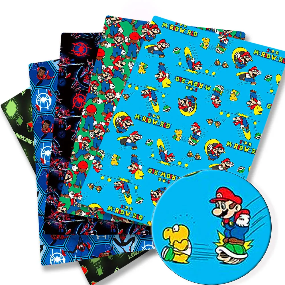 

Cartoon Fabric Hot DIY140*50cm Handmade Sewing Patchwork Quilting Baby Dress Home Sheet Printed Fabric Fabric Sewing Kids Fabric
