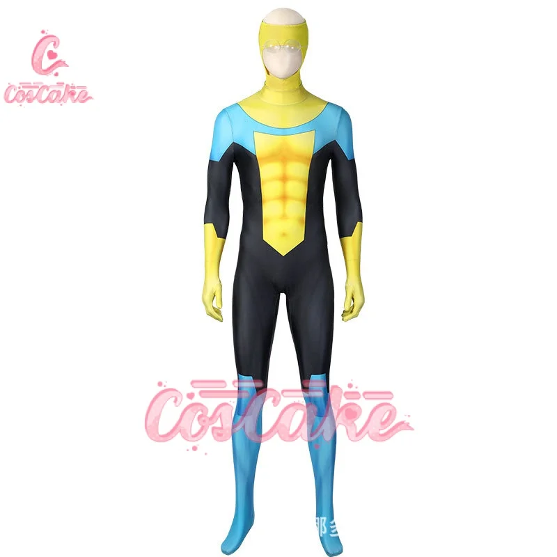 Аниме мультфильм невероятный Марк Грейсон косплей мужской костюм супергерой