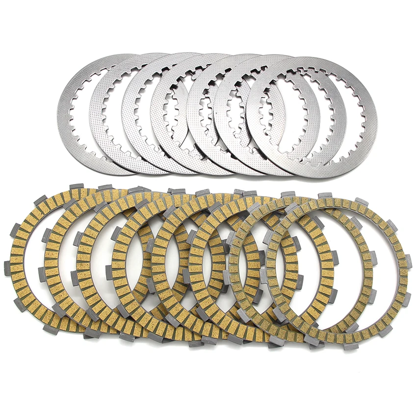 

Motorcycle Accessories Clutch Friction Disc Plate Set For Honda CB1300 Superfour CB1300S CB1100 CB1100NA AC AD XL1000V Varadero
