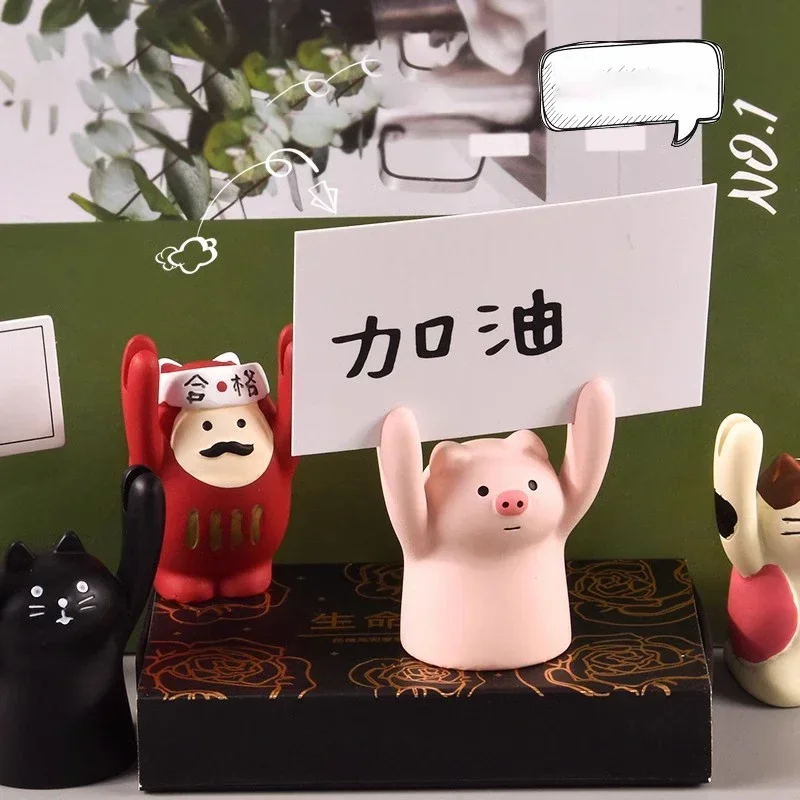 Держатель для фотокарт в виде животных