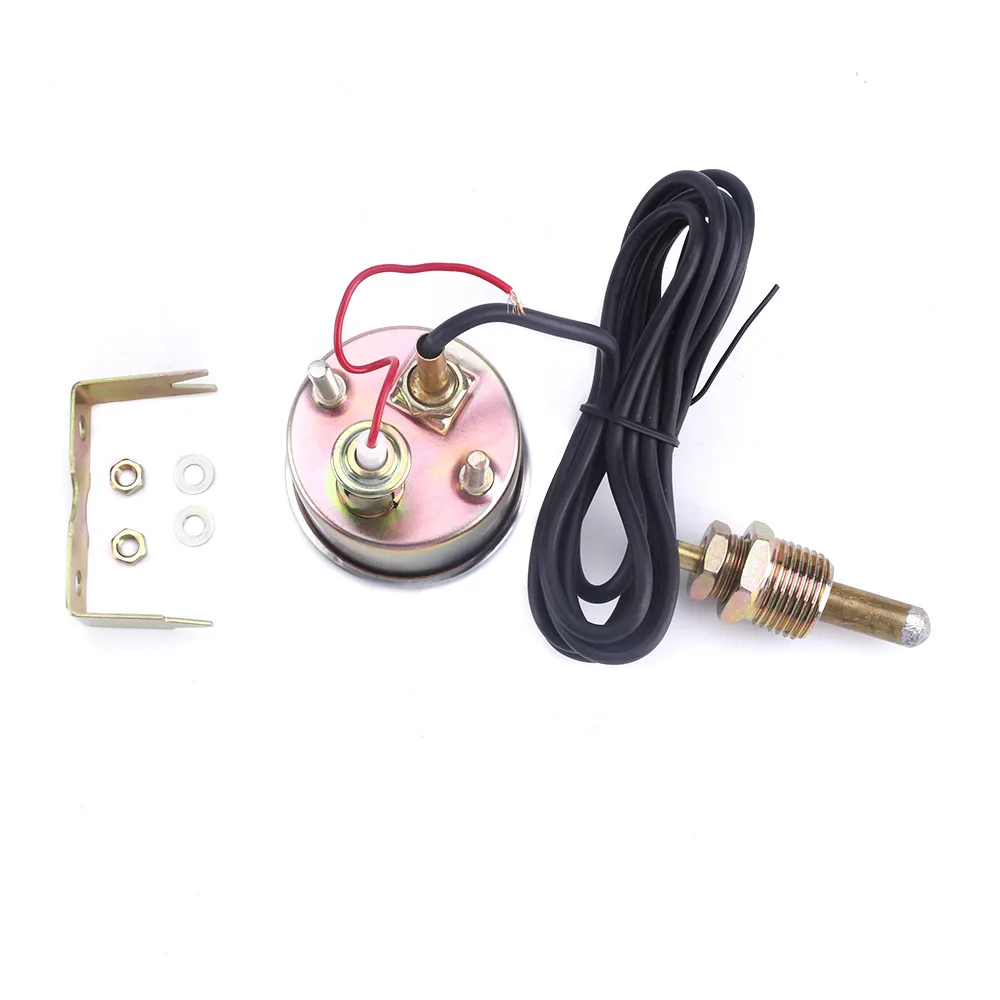 

Newly 52mm Car Mechanical Water Temperature Meter Gauge 100~220 ℉ 12V Black Face