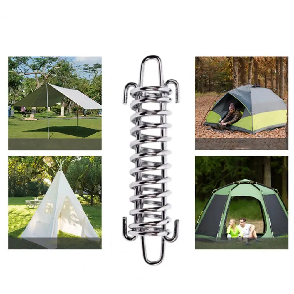 

Practical Tent Buckle Accessories Long Lifespan Easy to Use Awning Fixing Canopy Buckle Wind Spring Buckle Wind Rope Buckle