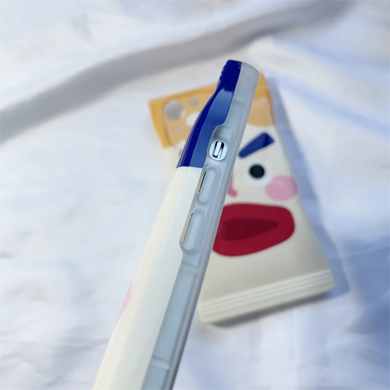 Soft Silicon Apple Funny Phone Case For iPhone 14 13 11 Pro Max 12 Mini Plus XR XS Max Luxury Clear Back Cover Funda Coque