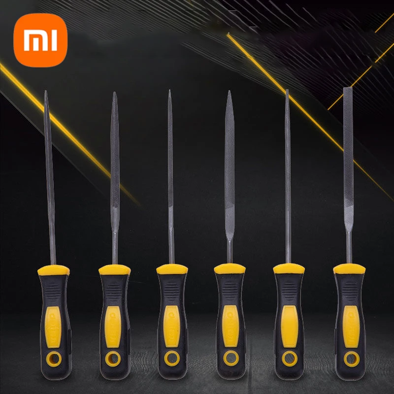 

Xiaomi Deli 6 Pcs Set Mini Assorted Files Jewelry Repairing Tools Multifunctional Woodworking Portable Grinding Wood Manual Tool
