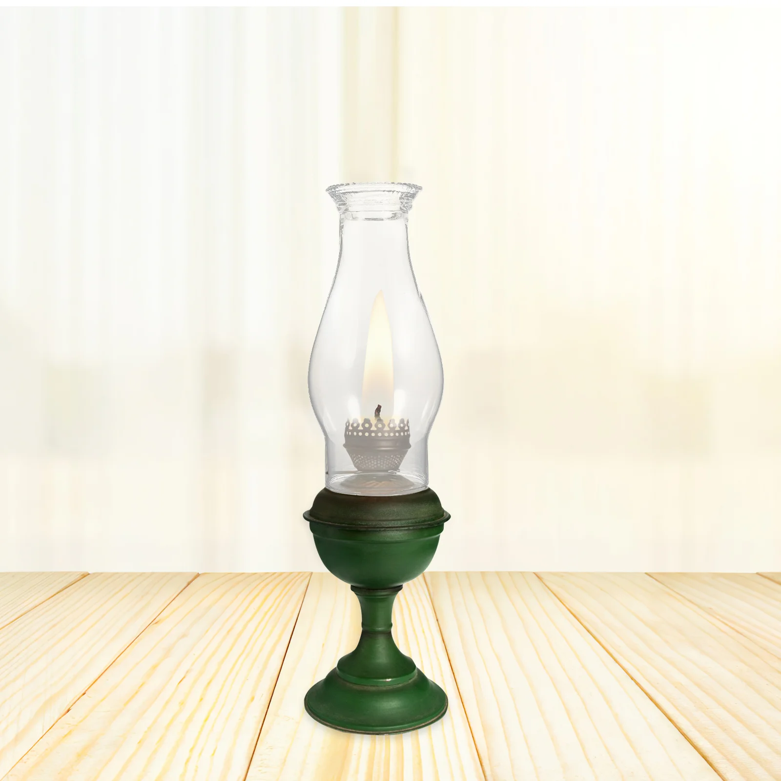 

Glass Oil Lamp Chimney Kerosene Lamp Shade Replacement Clear Oil Lamp Cover