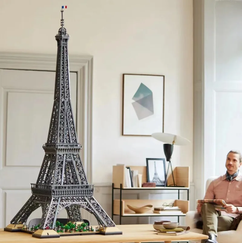 

NEW IN ICONS 1.5M Tall Eiffel Tower 10307 10001pcs PARIS World Famous Architecture Building Blocks Bricks Toys For Adults Gift