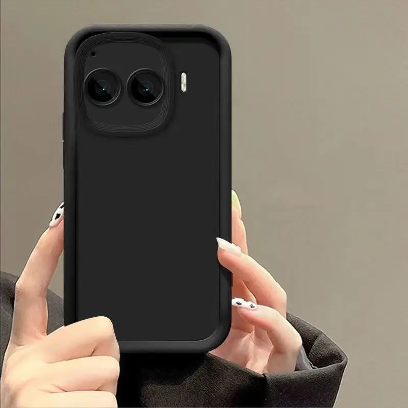 Фото Подходит для VIVO IQOO Z10 Z9 Z11X Z10X Z9X, чехол для телефона IQOO 15R Z11 Z9 Turbo+, прочный и ударопрочный силиконовый защитный чехол. №3