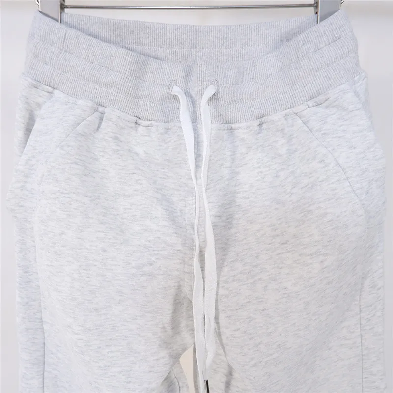 Comprehensive Training Jogging Women Sport Pants Soft High Waist Yoga Leggings Fitness Gym Drawstring Cotton Fleece Plus Fleece