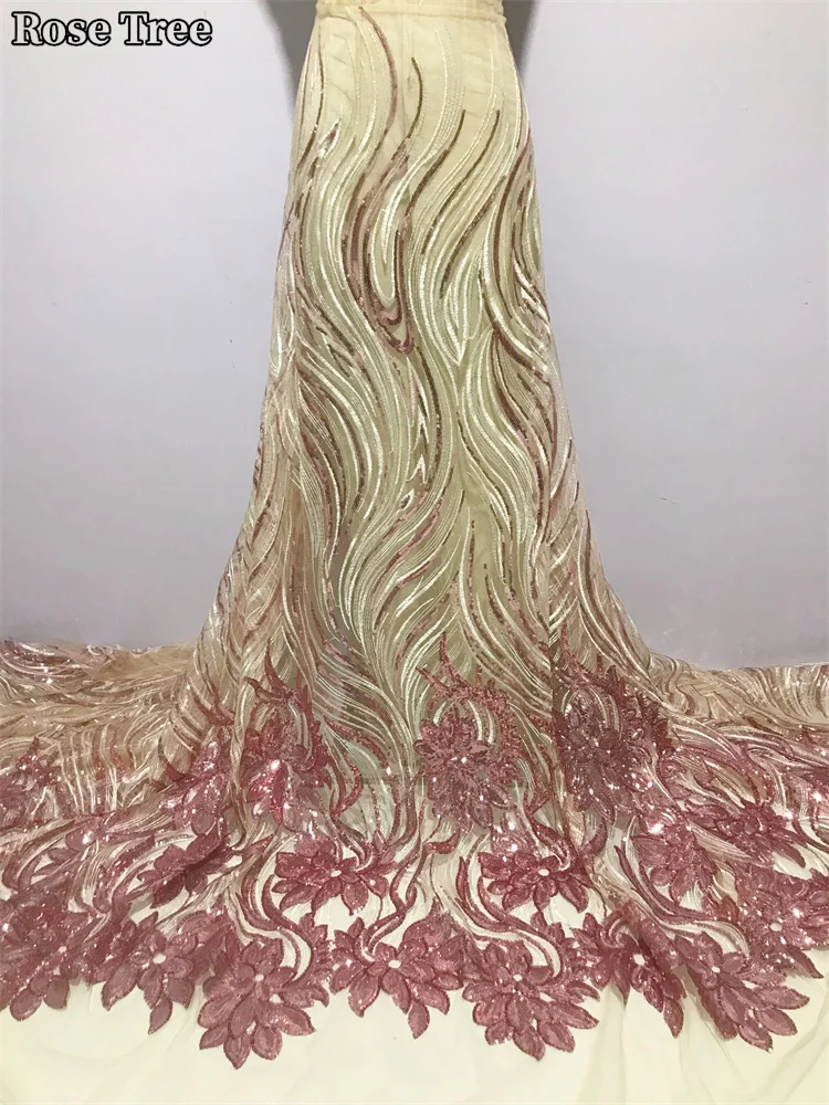 Рисунок 4 - Африканская кружевная ткань с блестками 2023