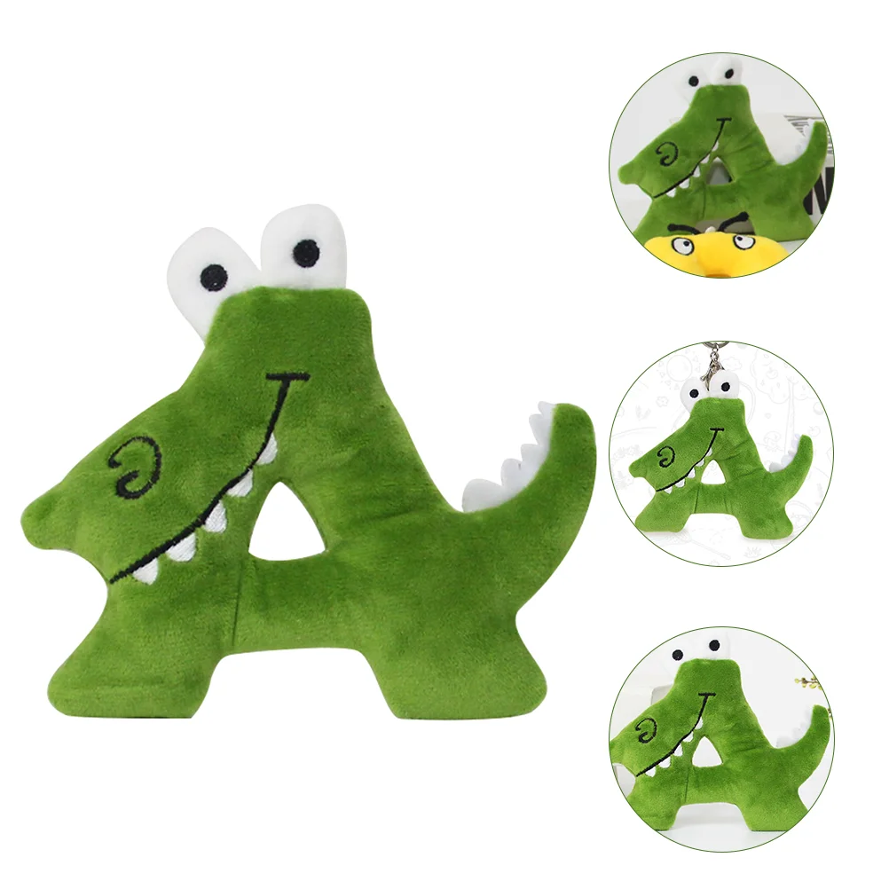 

Initial Key Ring Plush Key Chain Plush Animals Key Ring Plush Bag Pendant Chain