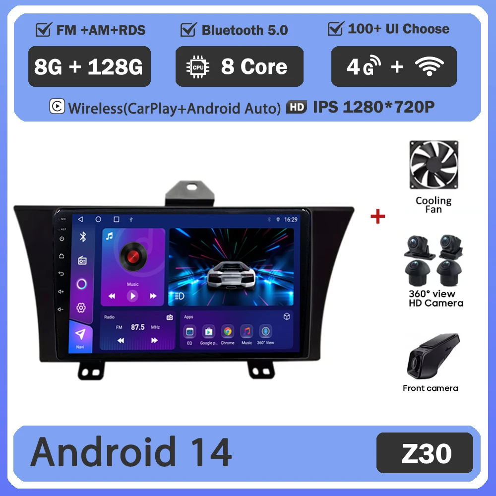 

Android 15 для Honda Elysion 2004-2014 2015 Мультимедийная GPS-навигация Стереоголовка без 2din DVD Авто Радио Высокопроизводительный процессор
