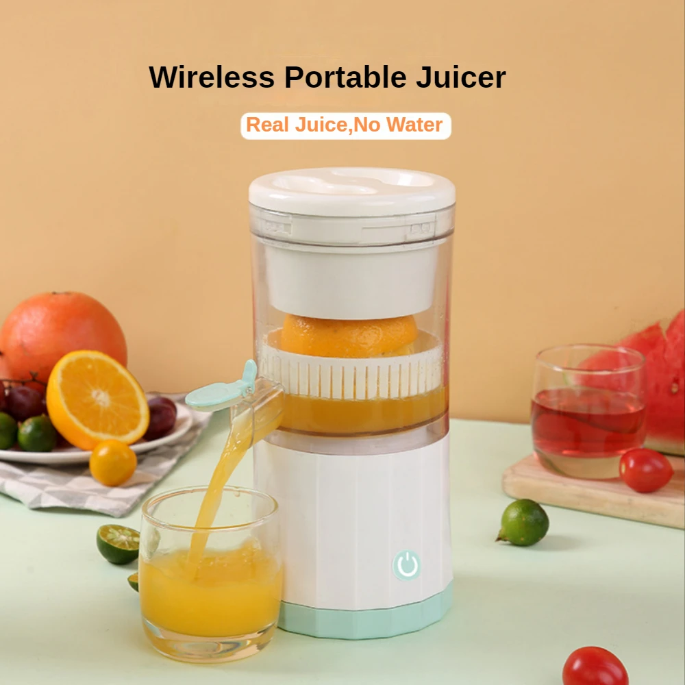 

Портативная электрическая соковыжималка, беспроводной Блендер с зарядкой от USB, соковыжималка для фруктов, соковыжималка для апельсинов и ...