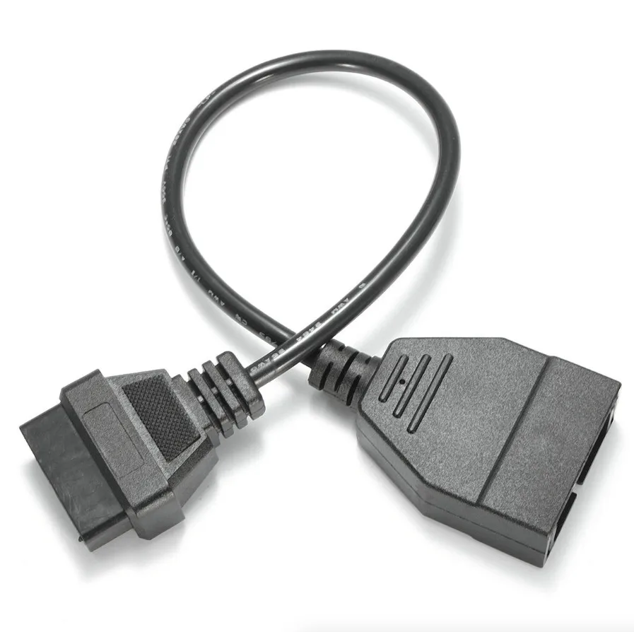 Фото Кабель-адаптер-конвертер с 12-контактного разъема OBD1 на 16-контактный разъем OBD2 для диагностического сканера GM (США) №4