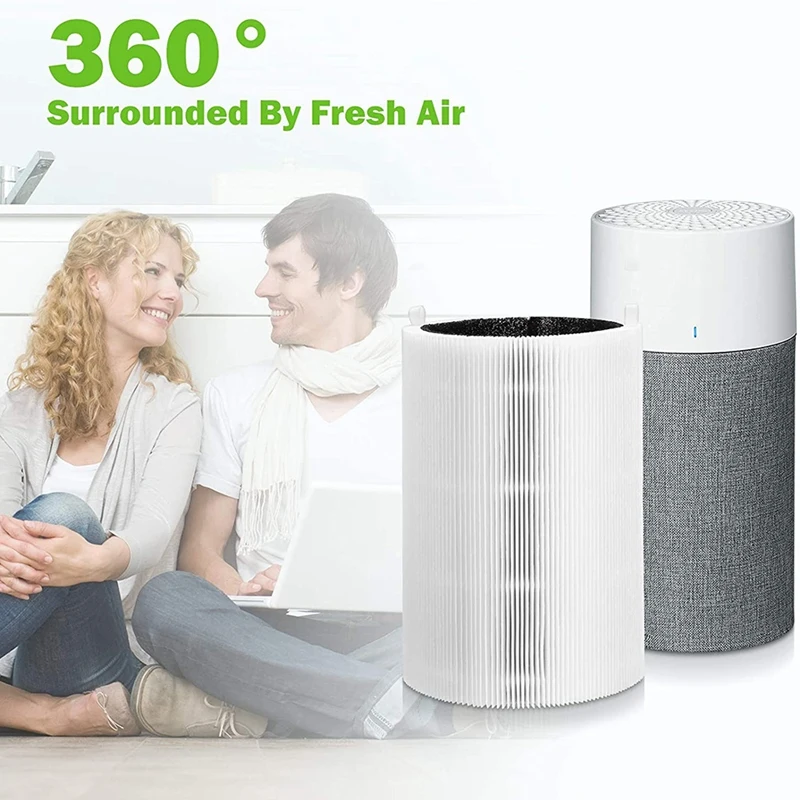 Сменный фильтр для Blueair Blue Pure 411/411 + и 3210 очистки воздуха с активированным углем