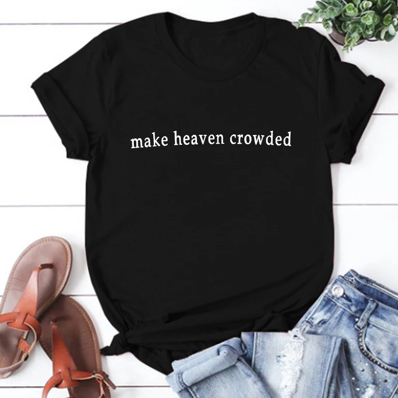 Футболка с надписью Make Heaven